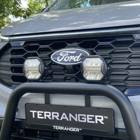 Halterung Fuer Zusatzscheinwerfer An Frontbuegel Am Ford Tourneo Transit Custom V710